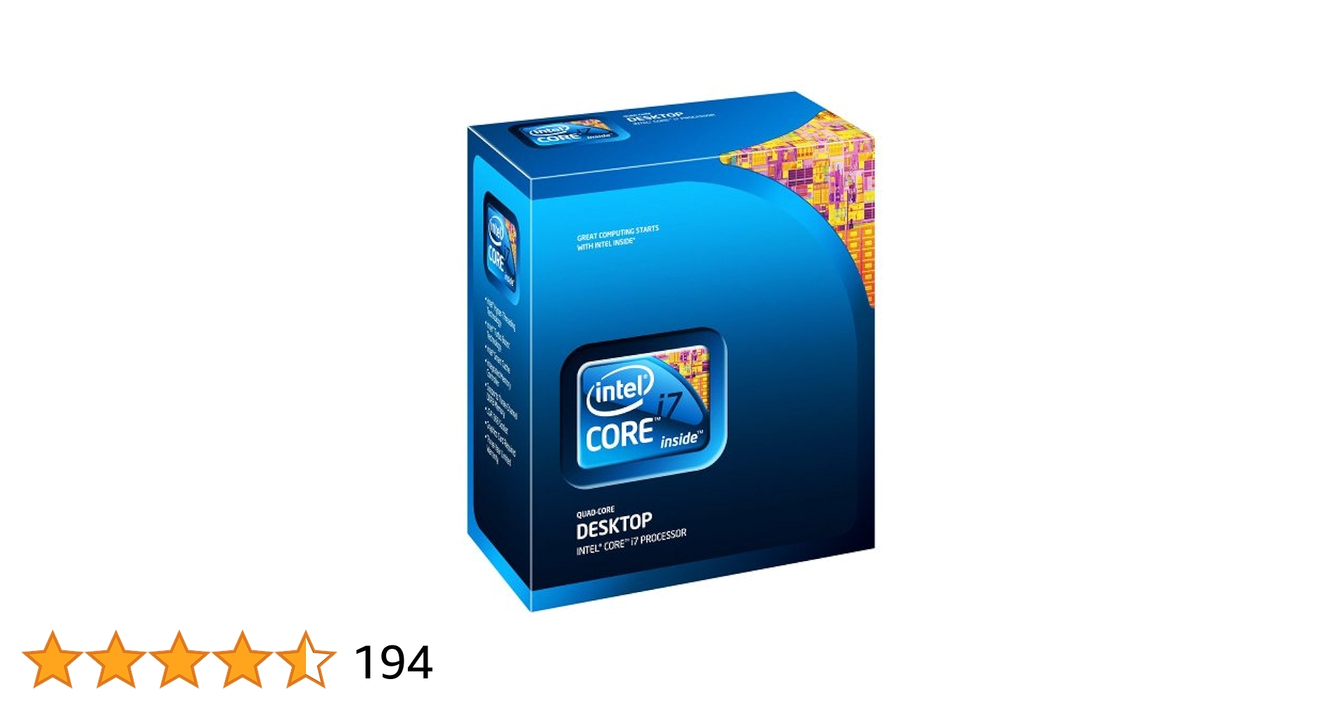 CPU Intel Core i7-870CPU Intel Core i7-870 2.93GHz Quad-Core (BV80605001905AI
