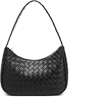 Vista 31 de Bolsos de hombro para mujeres, lindo bolso tote tipo hobo con cierre de cremallera y mini cartera de mano