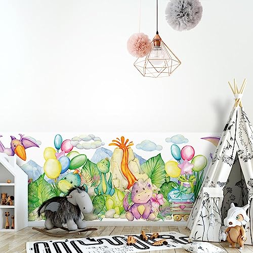 kina - Wandaufkleber Stirnbänder für Kinderzimmer - Griechisch Schutz und Dekoration Wände Verkleidung Möbel Tische und Schränke (30 x 130 cm, Farbe Modell - 1)