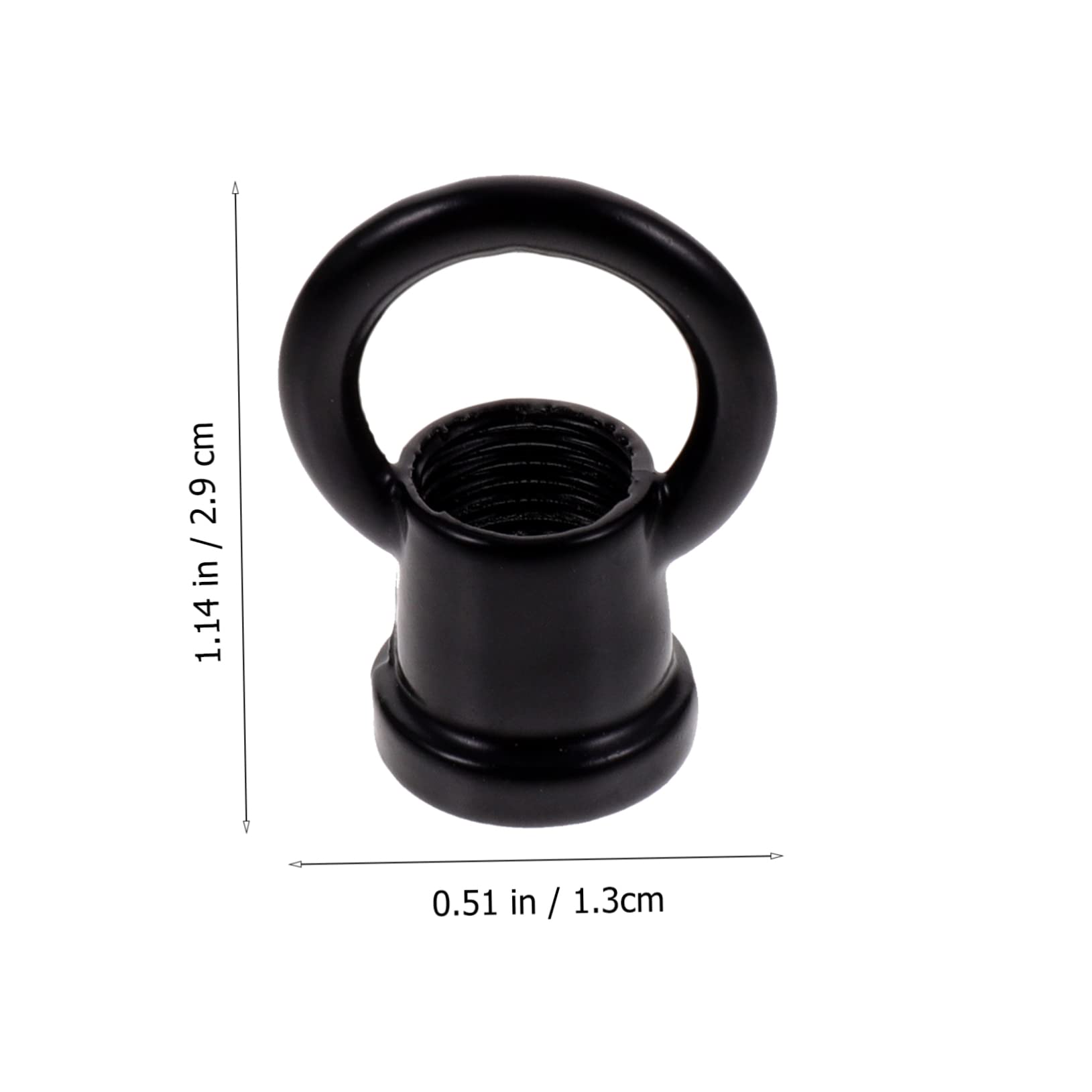 HOLIDYOYO Hanging Light Hooks 20pcs Loop Hooks for Ceiling Chandeliers Zinc Alloy Chandelier Replacement Parts