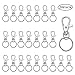 Produktbild Grapes Garden 20 Stück kleine abnehmbare Drehverschlüsse Schlüsselring Metall Karabinerhaken für Key Chain Swivel Clips