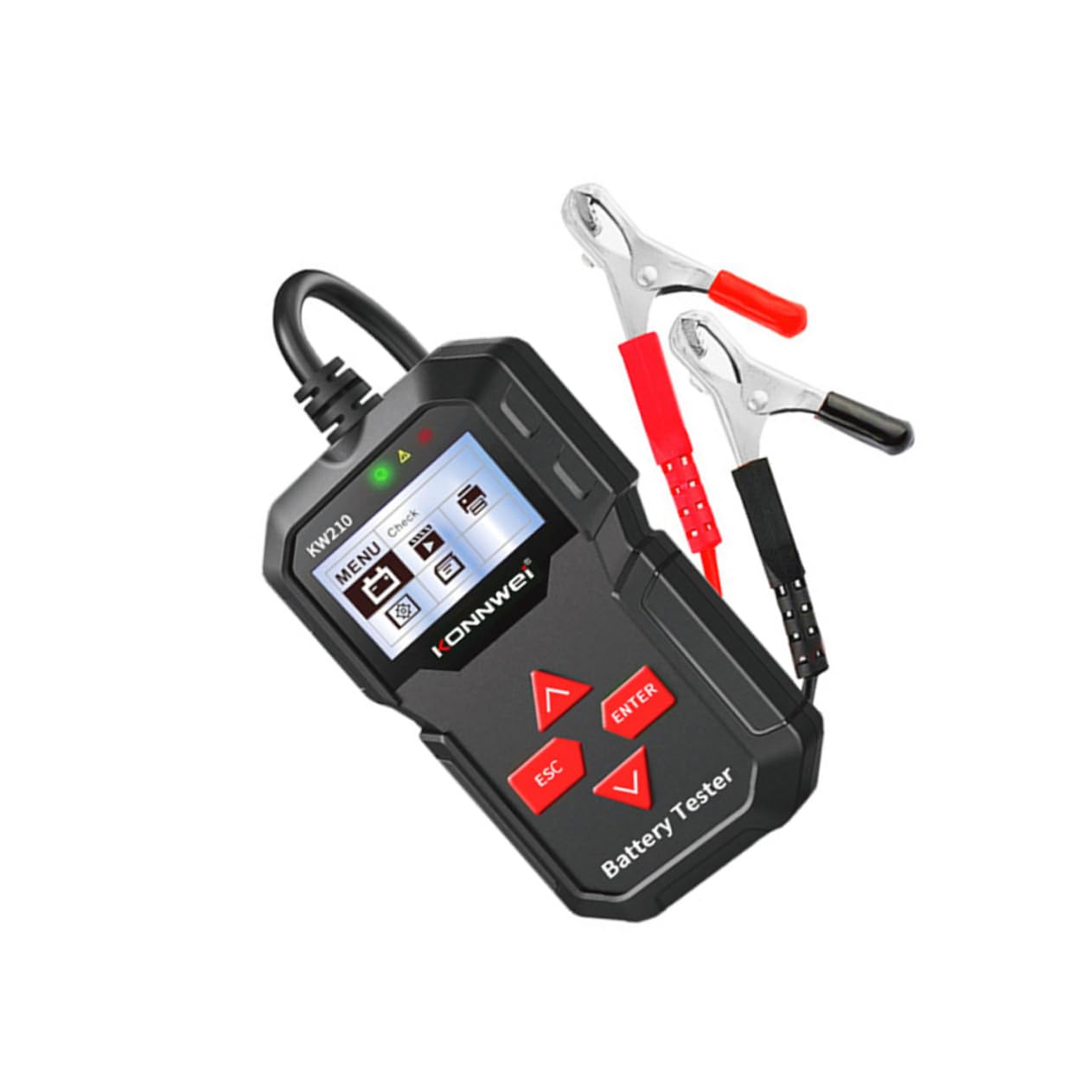 Automotive Battery Tester Tool Car Battery Diagnostic Device with Accurate Measurement for Supports Windows Xp Online Updates and Fault Data Printing