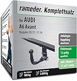 Im Lieferumfang enthalten sind die Anhängerkupplung inklusive der passenden Schrauben und der Montageanleitung, sowie der notwendige 13pol Elektrosatz, ein Adapter für 7polige Anhänger und die Montageanleitung für die Elektrik.