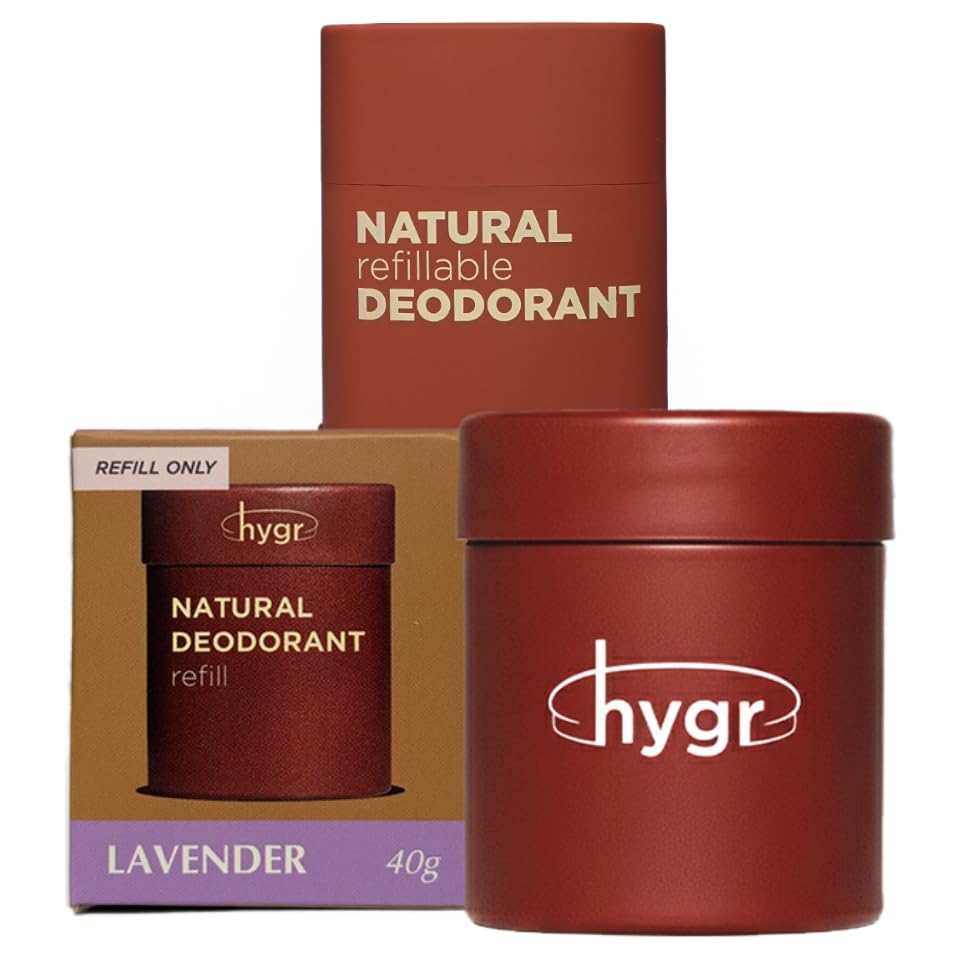 Natural Refillable Deodorant Stick(Lavender) Bundle, 40g | Aluminum-Free Body Deodorant with Refillable Case | Everyday Odour Protection | Gentle on Sensitive Skin, Smooth & Non-Irritating image 3