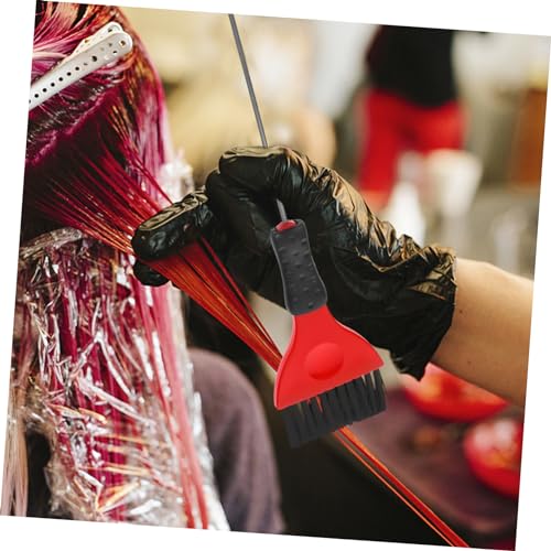 Beaupretty 9 Peças Pincel De Cor De Cabelo De Agulha De Cauda Para Cabelo Pincel De Destaque Pincel