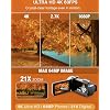4K 60FPS Video Camera Camcorder with HDMI Cable, 48MP Vlogging Camera for YouTube, Dual Lens Camera Recorder, 21X Zoom Rotatable Screen Video Recorder with Mic, 2 Batteries &64GB Card (Small)