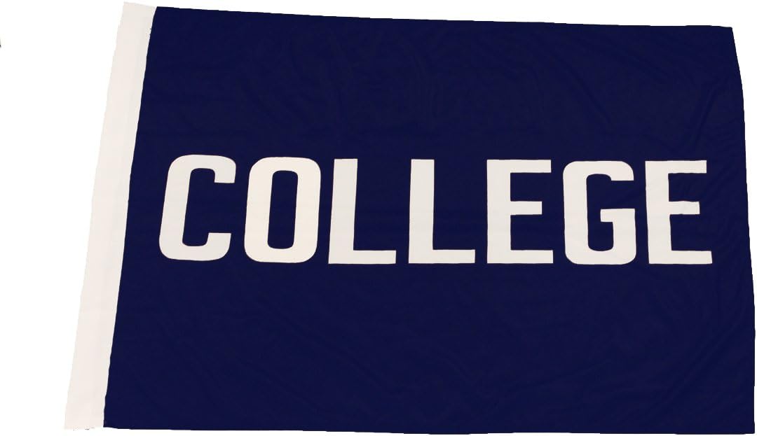YazzBee Animal House "College" Flag (28" X 40") - Indoor outdoor with white flagpole sleeve