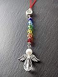 SIMBOLIKS Armoniza tu coche, Feng Shui para el coche, ángel de protección, 7 chakras, Símbolo del ángel de protección, Ángel de la guarda, Estilo boho chic, Lohas, Protección coche, Amuleto coche