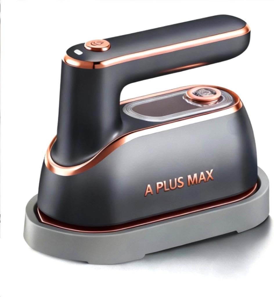2-in-1 Handheld Portable Steam Iron, Fast Heating, Large Soleplate, 150ml Water Tank, for Home and Travel