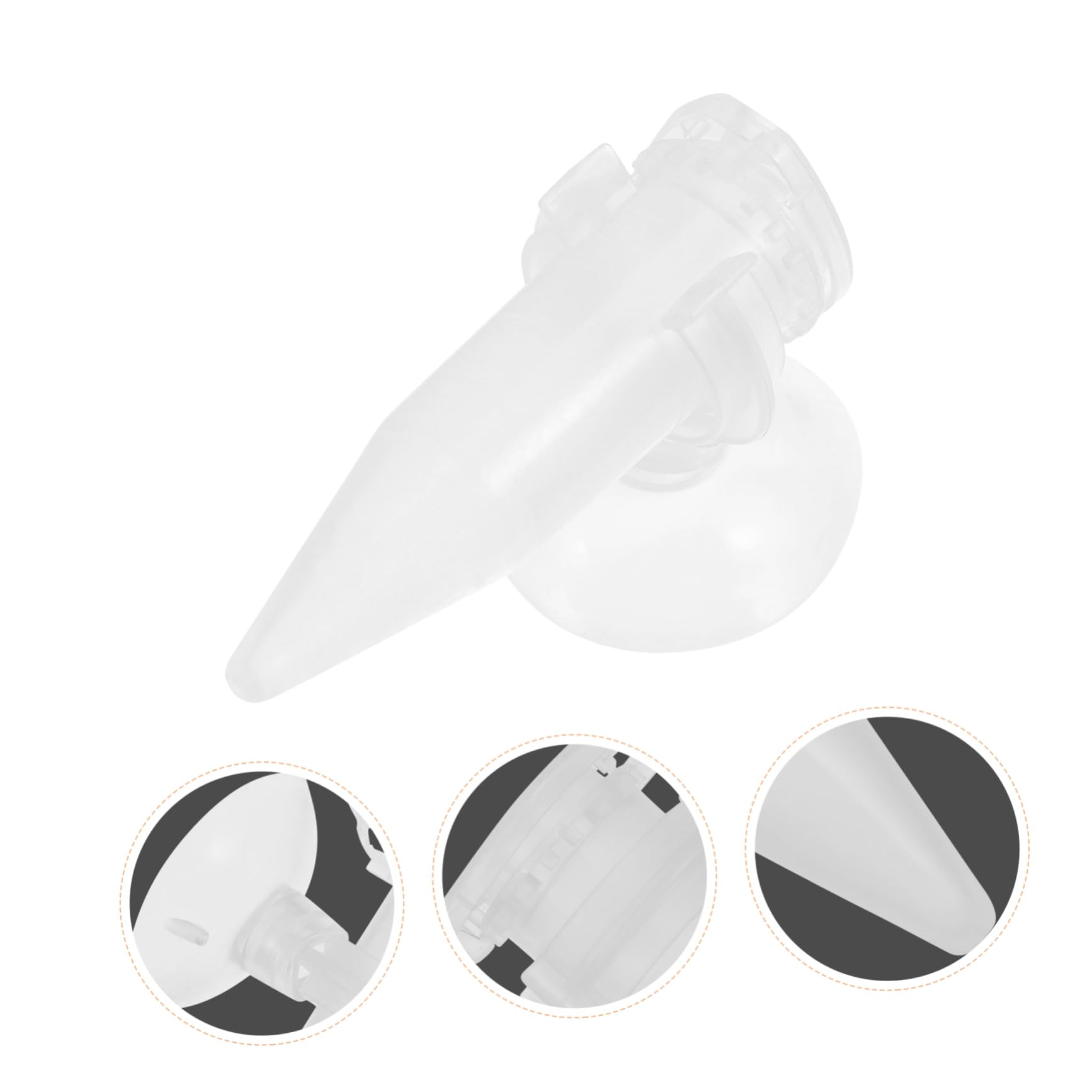 Beaupretty 5pièces Mini Couveuse à Crevettes avec Suction Cup Distributeur Automatique pour Aquarium Alimentateur Pratique pour Poissons Et Crevettes