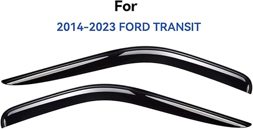 Miniatura 2 de Protectores de lluvia de ventana para Ford Transit 2014-2023, viseras de ventilación de ventana, deflectores de viento para tránsito 14-23