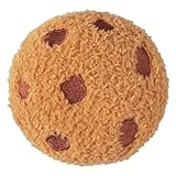 Ushang Pet Dog Cookies Toys, Plush Chew Squeaky Toy for Small & Medium Dogs, Funny Dogs Gifts Dog Party Toys