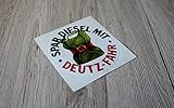 0767523816746 Deutz Spar Diesel Fahr DEUTZ Aufkleber mit Kanister Logo Emblem Sticker Label Traktor