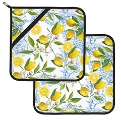 Blue Lemon Tropic Fruits Leaves