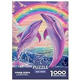 🌸 Puzzle de 1000 pièces: Les lignes divisoires sont claires et il n'y a pas d'odeur. Emocionnez toute la famille et offrez des heures de plaisir et de divertissement en assemblant ce puzzle incroyable. Puzzle est l'un des jouets de jeux pour adultes pour profiter du temps de loisirs avec la famille et les amis.
