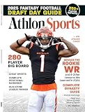 Athlon Sports - Fantasy Football 2025: 350+ Player Reports, 280 Player Big Board, League Domination, Top Picks, Cheat Sheets, Positional Rankings, ... Primer, Rookie Rankings & More! Ja'marr Chase