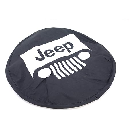 15inch Spare Wheel Tire Cover For Commander Compass 82207586AC Black PU Leather