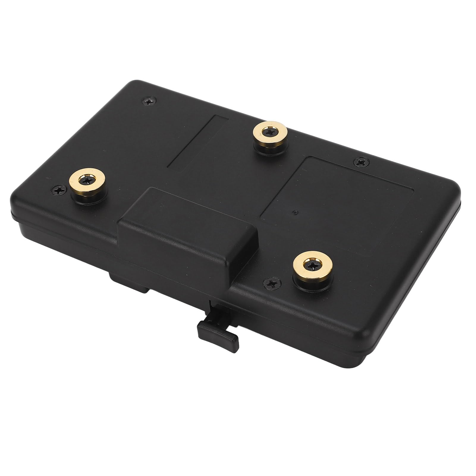 Montaje en V a Placa Convertidora de Batería Bauer, ABS de para una Fácil Gestión de Energía, Adecuado para Cámaras e Iluminación, 1 Pieza