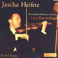 VARIOUS ARTISTS - Jascha Heifetz, Live, Vol. 1 - Amazon.com