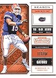 2018 Panini Contenders Draft Picks Season Ticket #92 Tim Tebow Florida Gators Football Card