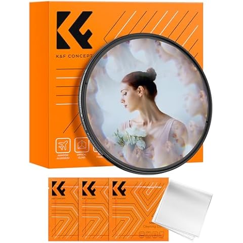 K&F Concept 82mm Kaleidoscope Prism Lens Filter Cover