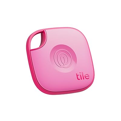 Tile by Life360 Mate - Bluetooth Tracker, Keys Finder and Item Locator for Keys, Bags and More. Phone Finder. Both iOS and Android Compatible. 1-Pack (Black)