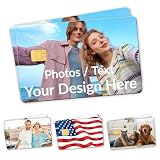 KKHH Custom Credit Card Skin,Personalized Card Sticker Cover-Waterproof Scratch Resistant Vinyl Decal,Removable No Residue for Credit,Debit,Transit and ID Cards with Chip