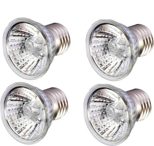 Sun Lamp Reptile Heat Lamp UVA + UVB Full Spectrum Sun Lamp Sunbathe Reptile Lizard Lamp UV Heating Lamp (Small, Sliver)