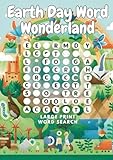 earth day word wonderland: large print word search: earth day themed word search puzzle book for adults and kids