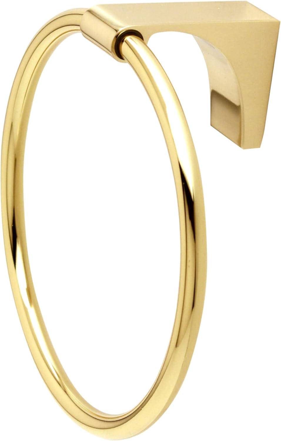 Luna Wall Mounted Towel Ring Finish: Unlacquered Brass