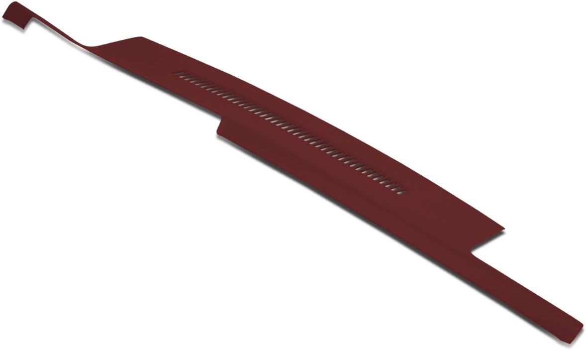 Auto DynastyMolded Dash Cover Cap Overlay W/Grille Red Compatible with 1988-1994 Chevy Blazer GMC Yukon C1500 K2500