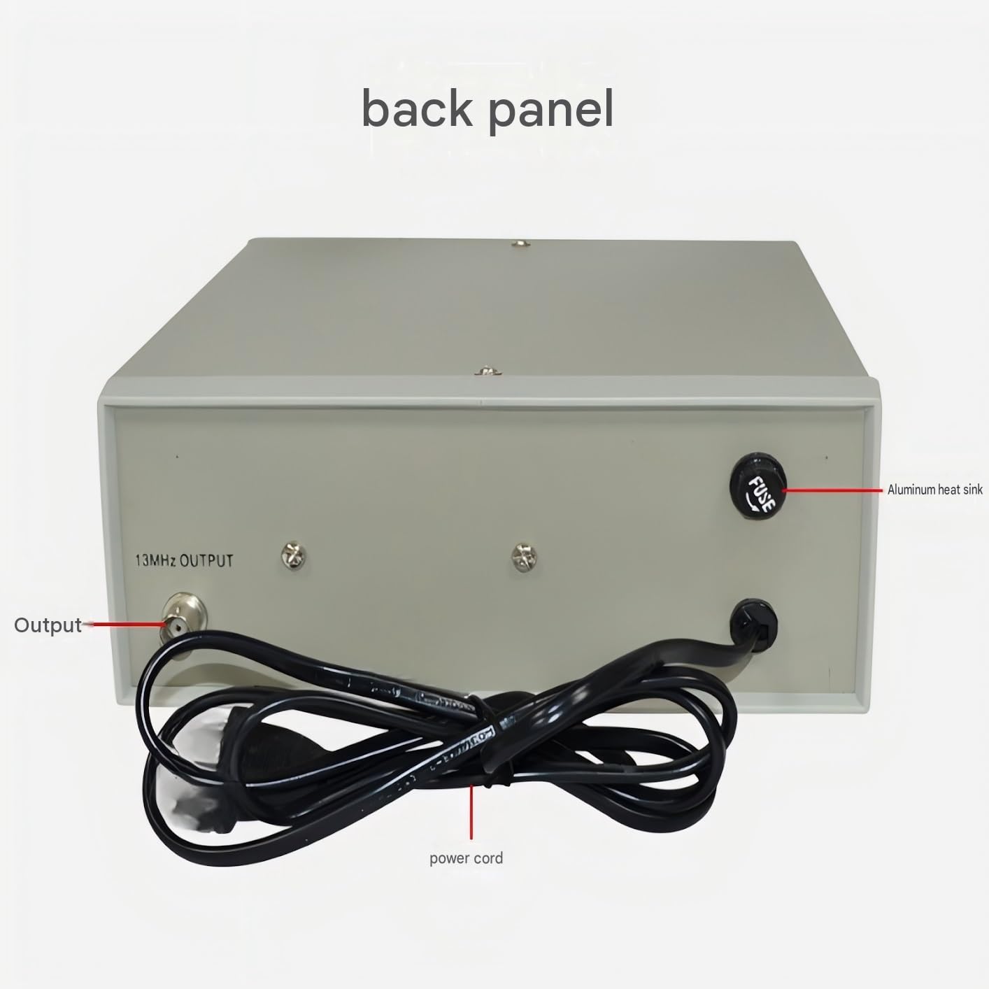 Frequenzimetro digitale TFC2700L, da 10 Hz a 2,7 GHz Alimentazione CC variabile | Con display LED a 8 cifre Strumento alimentato for la manutenzione elettronica
