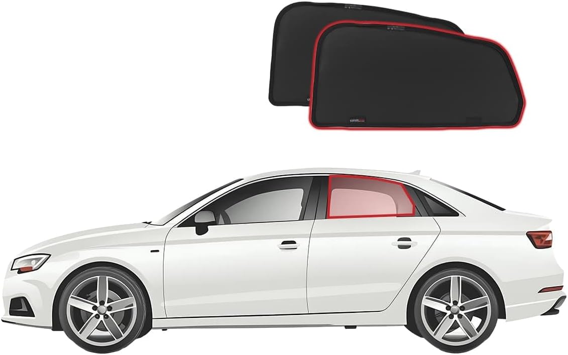 Snap Shades for Audi A3 Sedan 3rd Generation Car Rear Window Shades (Typ 8V; 2013-2020)