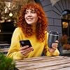 Termosse Cafe Chaud FYting Mug Isotherme,Thermos Café,Thermos Isotherme, Doublure En Acier Mug Thermos