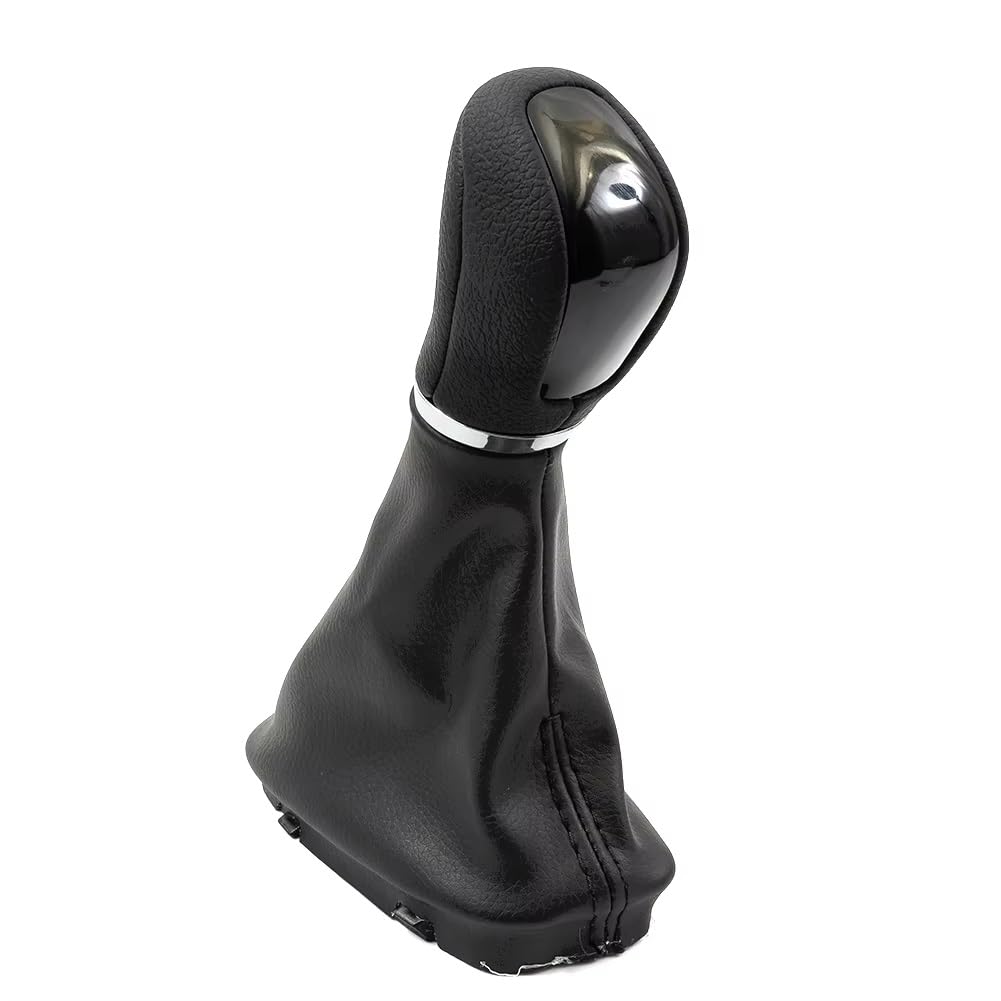 Qkkmuo One Color Shift Knobs Car Automatic Gear Shift Knob With Gaitor Boot For Benz W203 W204 Gearshift Lever Knob Stick Shifter Manual Car Gear Stick Knob