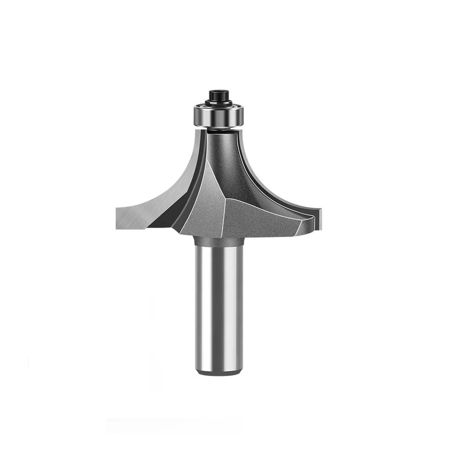 Mèche De Routeur Ronde À Tige De 12mm, Avec Roulement, Fraise En Carbure De Tungstène, Outils For Le Travail Du Bois, 1 Pièce(12x54mm)