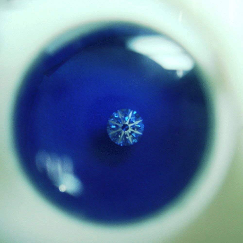 Lupa - Lupa portátil pequeña de 5 aumentos para joyería, Diamantes, Gemas, Monedas, Sellos y Rocas.