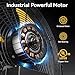 CCGIRU 5400 CFM 20" Outdoor Wall Mount Fans, High Velocity 3-Speed Waterproof Professional Outdoor Fan, Heavy Duty Industrial Wall Fan for Patio, Commercial, Gazebo, and Garage, UL Listed