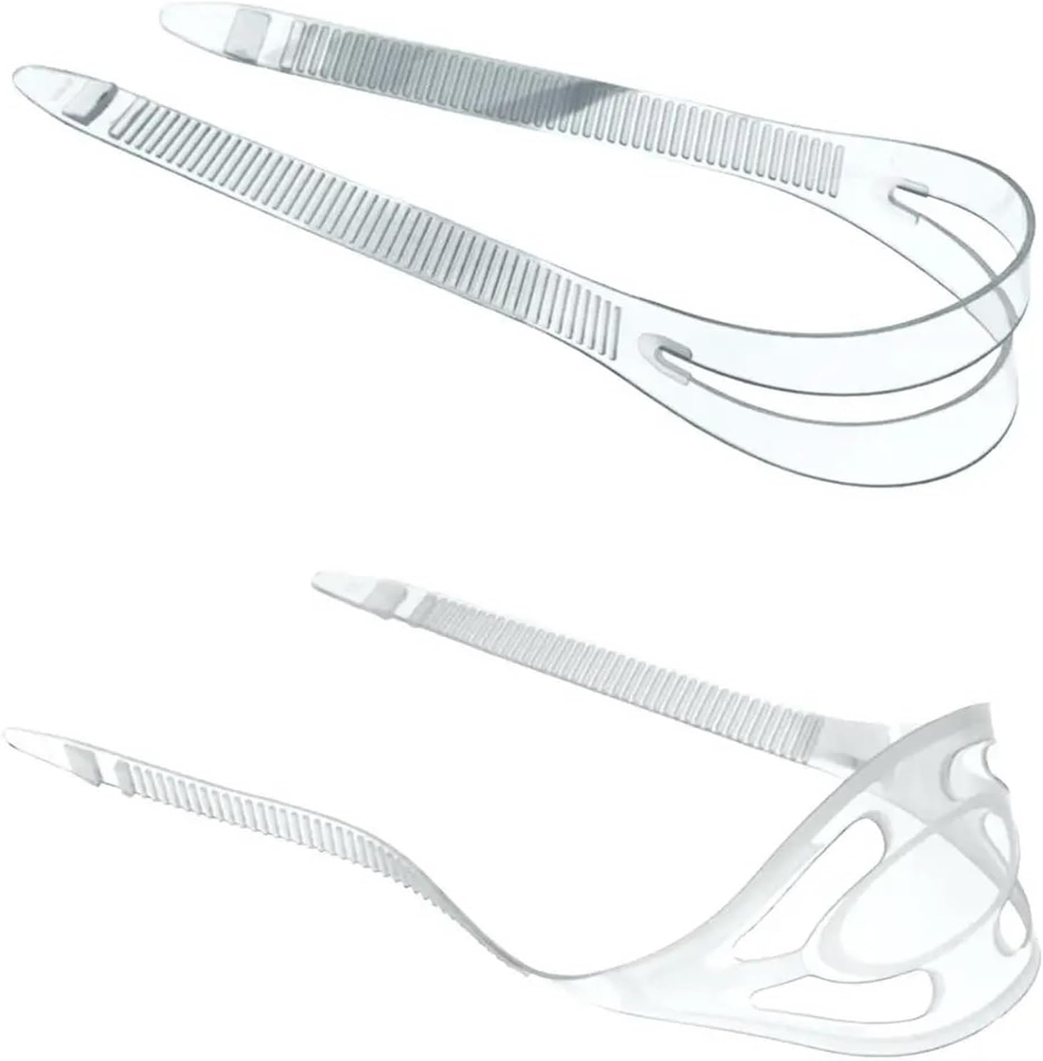 6 Pcs Silicone Goggle Straps for Swimming Scubaing Diving Mask Strap Replacement for Outdoor Sports Accessories