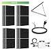 Produktbild Balkonkraftwerk 1560 Watt Photovoltaik Solaranlage mit Wechselrichter 1500 Watt 10 Meter Schukostecker | Solar Balkonkraftwerk Komplettset