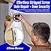 ZZem Screw 4-pk - #9x3-Permanent Door Hinge Repair Kit - Easy Stripped Screw Hole Repair - Reinforce Door Hinges, Strike Plates and Door Jamb Repair - Repair Stripped Hinge Screws in Minutes!