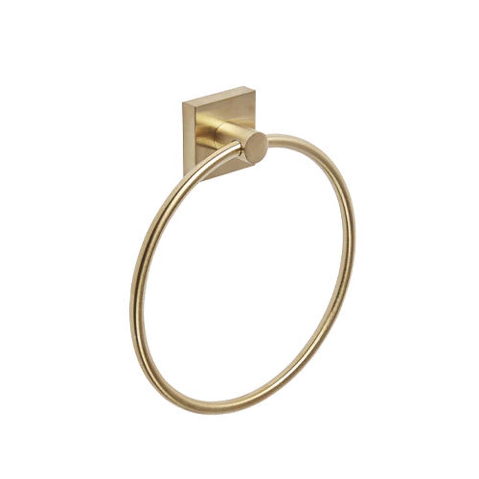 Restore Towel Ring - Brass