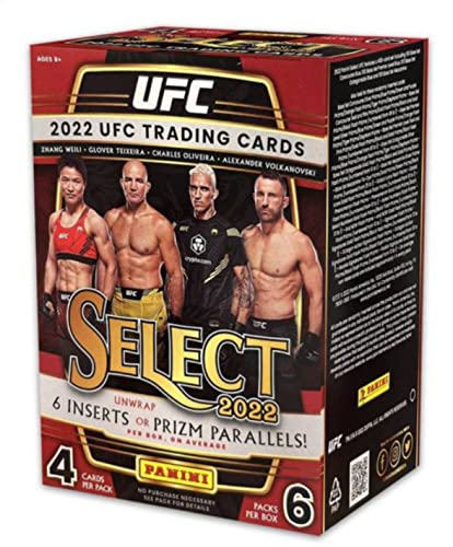 PANINI AMERICA 2022 Panini UFC Select Trading Card Blaster Box