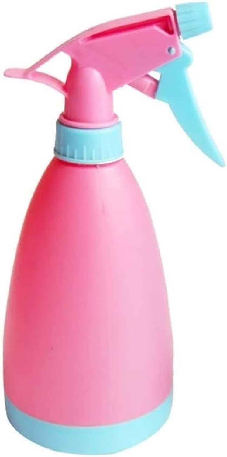 WOMGKDA Houseplant Watering Can Espoo Sprinkling Can Small Plastic Watering Pot for Bonsai Flower Spray Bottle with Narrow Spout Sprayer Blue, Roze