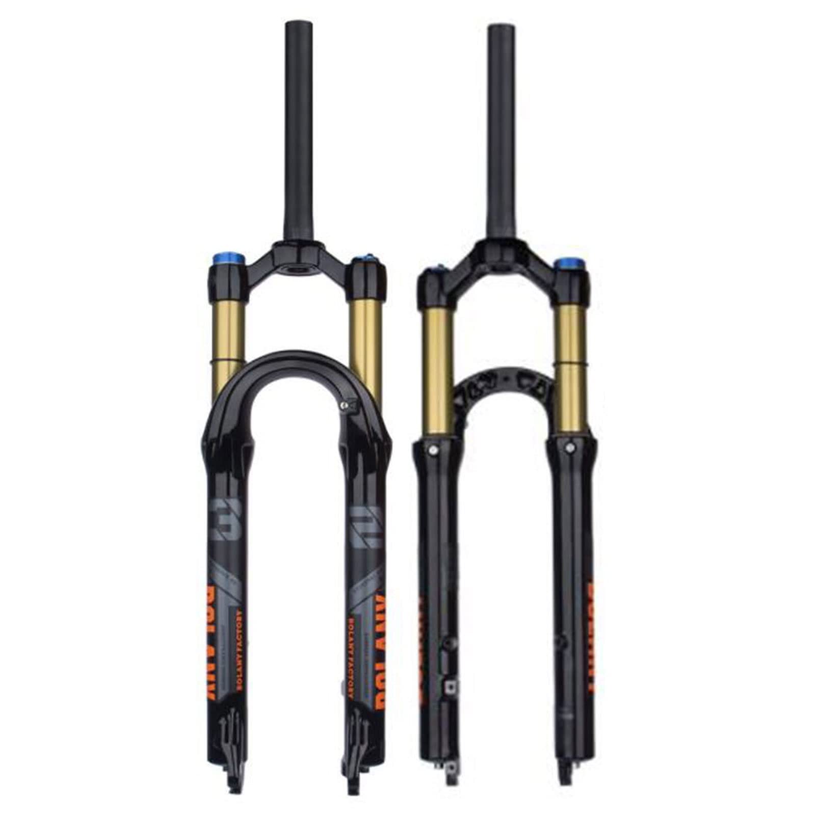 Forcella Pneumatica Da 20 Pollici Sospensione 135MM Asse Snow Bike Downhill Doppia Corona Shock Fat Bicycle Forcelle Inverte - Foto 2