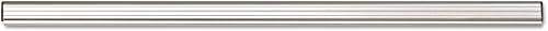 Barra sujetanotas pequeña, modelo Grip a Strip de Advantus, de 6 pulgadas de largo, acabado de aluminio satinado (1005), Plateado