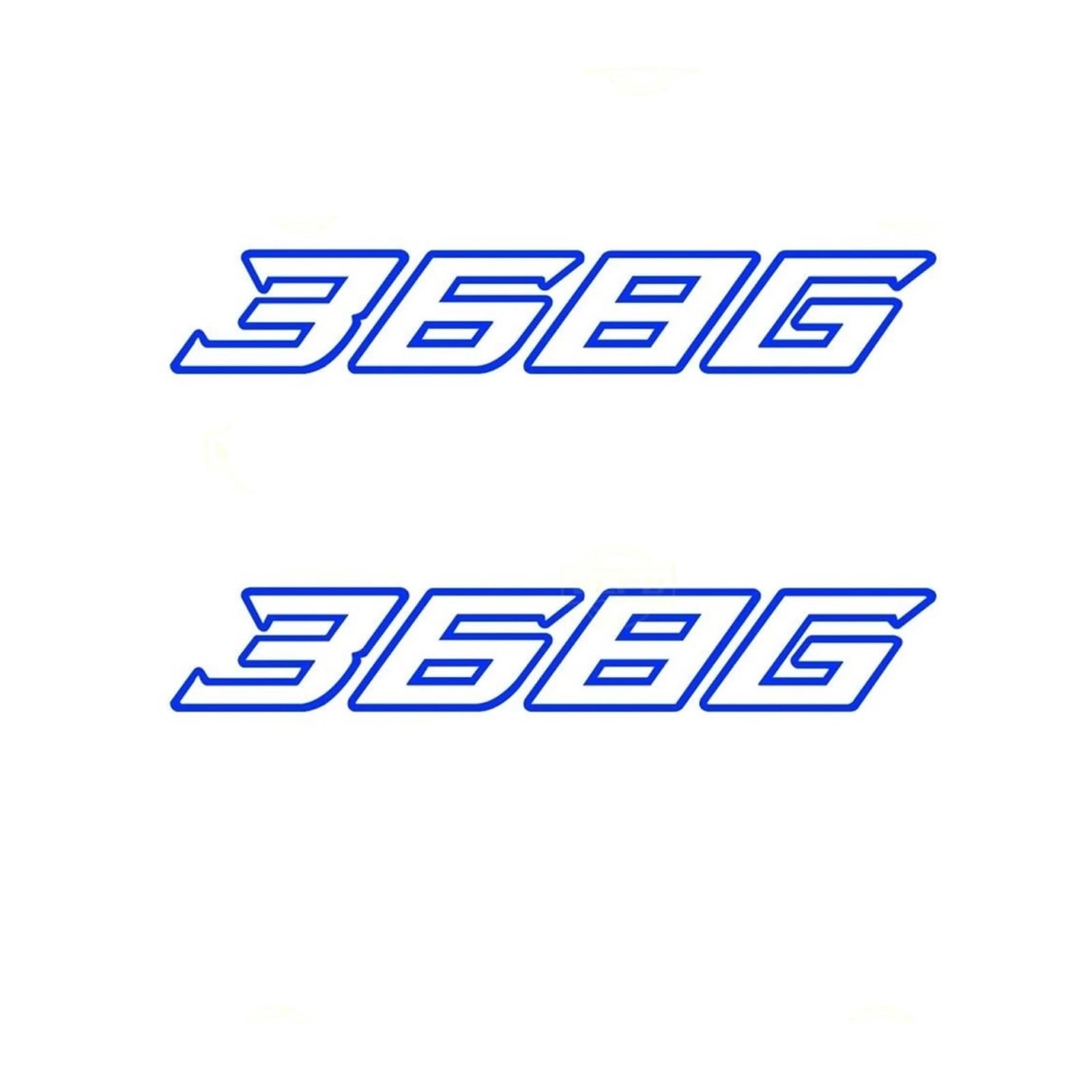 Decoration for Zontes 368 G 368g G368 2025 2026 Glow Stickers Waterproof Reflection Decals(Blue)