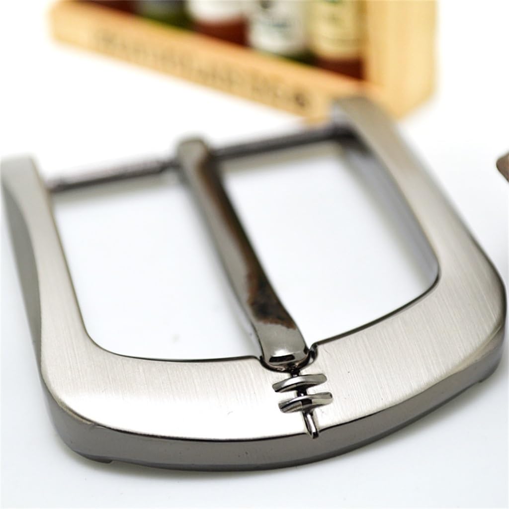 Hebilla de cinturón aleación con pasador modelo for hombre, hebilla multicolor brillante duradera 40mm