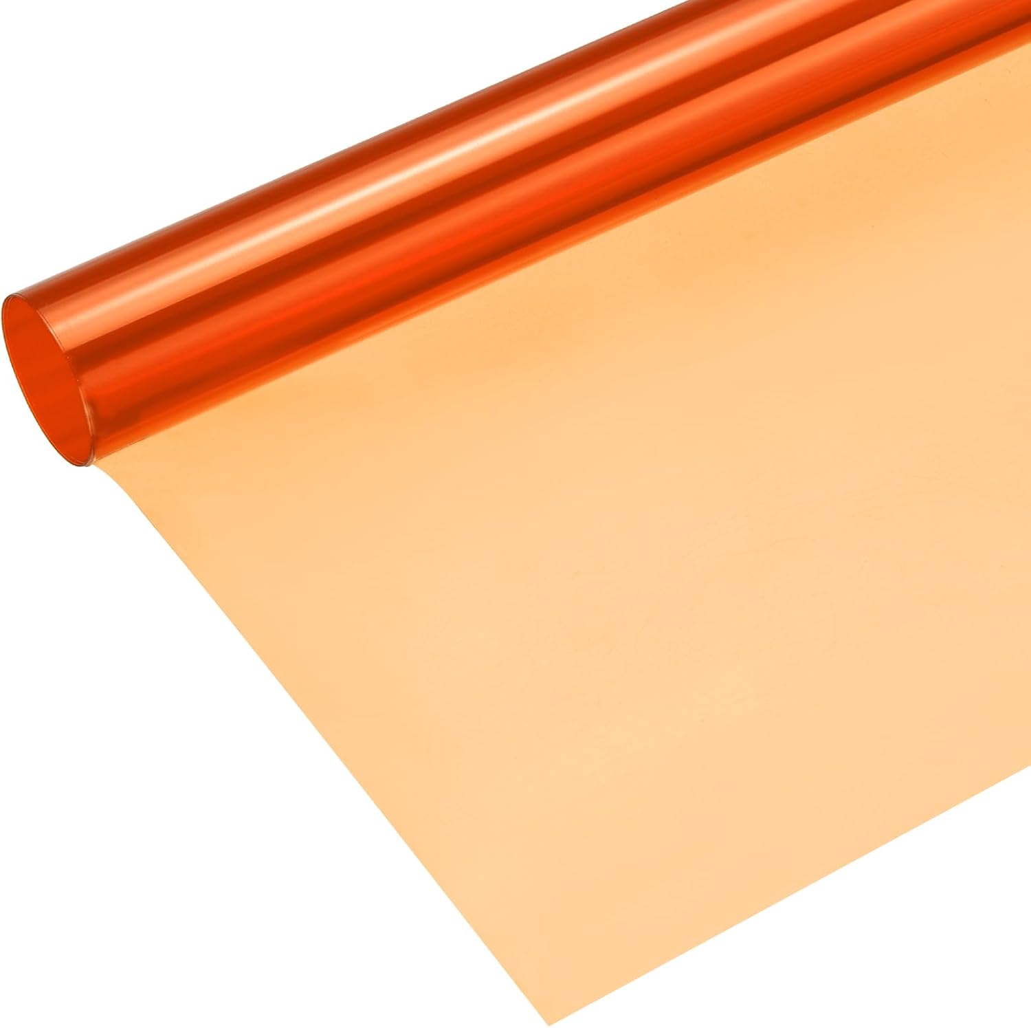 MECCANIXITY Gel Color Filter Paper PVC Film 100x100cm Orange 85 for Photo Studio Red Head Light