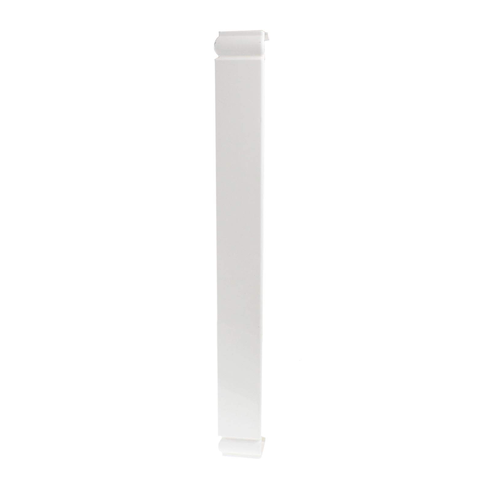 White Capping Board Ogee External PVC-u Corner Trim Fascia